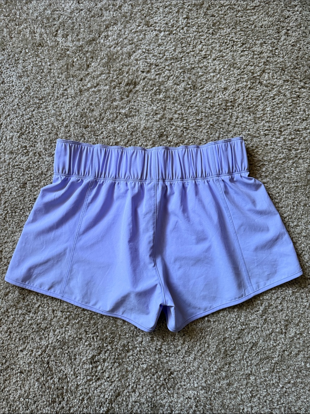 Hurley lavender drawstring board shorts light purple 2 pockets mid rise - Picture 4 of 6